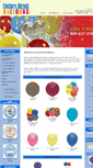 Mobile Screenshot of factorydirectballoons.com